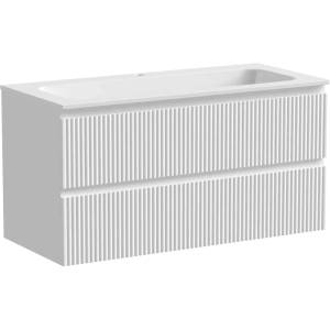 Тумба с раковиной Sancos Snob R SNR100W