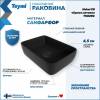 Раковина Teymi Helmi T50293 черный матовый, 50 см фото 2