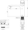 Смеситель для раковины Lemark Wing LM5306C фото 4