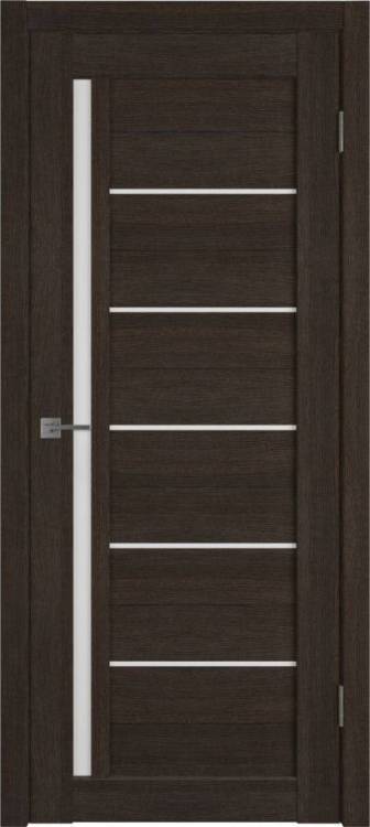 Межкомнатная дверь Владимирская Фабрика Дверей Atum 1 Wenge стекло White Cloud 700x2000