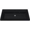 Раковина Uperwood Classic Quartz 291030011 90 см, уголь, черная матовая