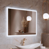 Зеркало Alavann Emma 100 ALV0060008 с подсветкой, сенсор, антизапотеватель фото 2