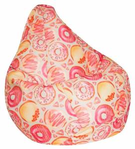 Кресло-мешок Dreambag Donats 5027711 велюр L