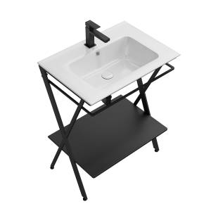 Металлическая структура Kerama Marazzi Piano Next PIA.N.65\BLK напольная 65, черная матовая