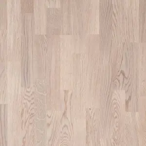 Паркетная доска Polarwood Classic (Классик) Ash Living White Matt Loc 3S (Ясень Уют Белый Матовый Лак 3П) 2266X188X14
