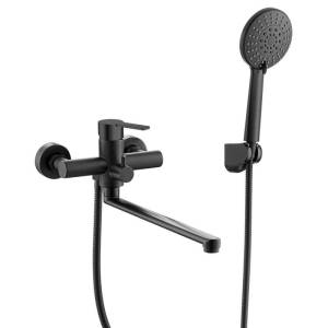 Смеситель для ванны с душем Agger Easy A3121144 черный