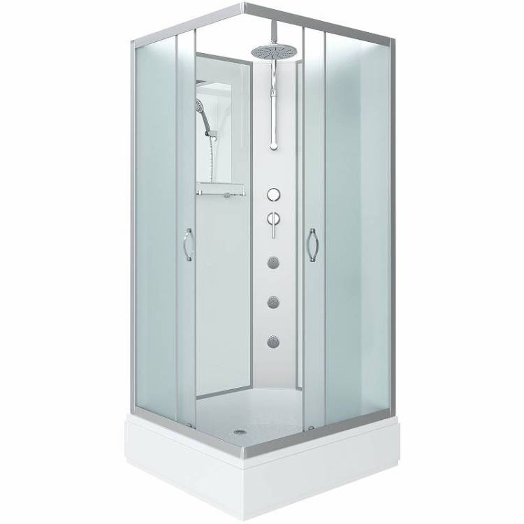Душевая кабина Niagara Classic 330844QBKTG 100x80x240 с гидромассажем