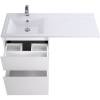 Тумба с раковиной BelBagno Kraft-LVD 60 bianco opaco фото 5