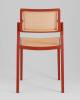 Стул Stool Group Milto 8059 red/beige красный фото 5