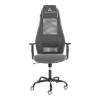 Кресло компьютерное Tetchair Aviator PLT metalBL 25109 серый, KUB 05/W-12, ткань фото 5