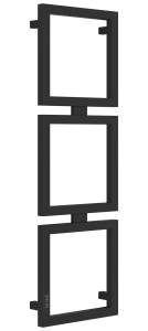 Полотенцесушитель электрический Сунержа Этюд 31-0844-1030 Матовый чёрный, 105x30