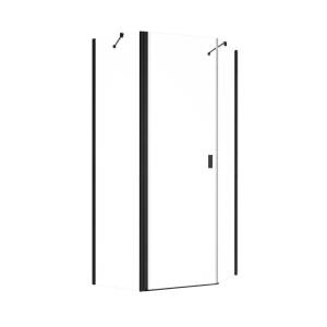 Душевой уголок Radaway Nes PTJ 100x100 см правый, стекло прозрачное, профиль черный
