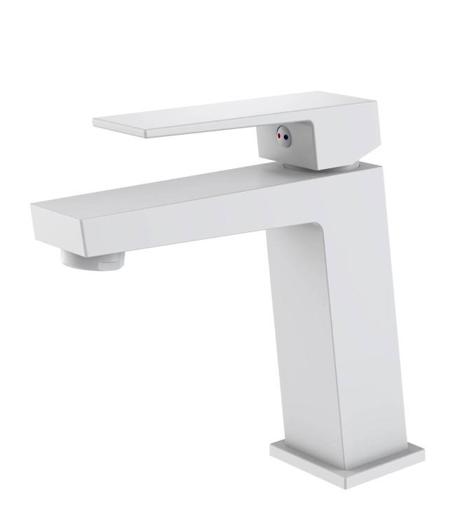 Смеситель для раковины Rush Thira TR3635-12White белый матовый