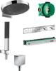 Душевой комплект Hansgrohe Rainfinity 360 (3 jet) 26234000 + 26857000 + 26455000 + 15382000