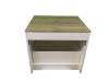 Тумба с раковиной Sintesi STL.W7018_00004151974 подвесная, белый, светло-коричневый фото 8