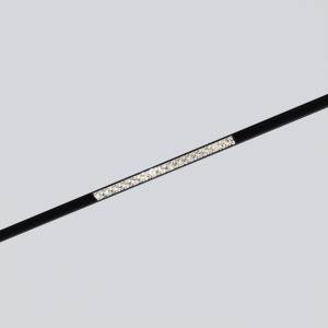 Трековый линейный светодиодный светильник Elektrostandard Slim Magnetic 85530/01 10W 4000K черный