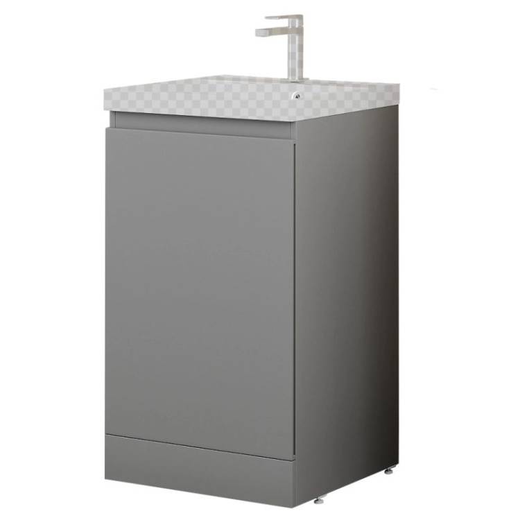 Тумба под раковину Style Line Батлер Plus СС-00002489 серый