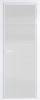 Межкомнатная дверь Profil Doors 5 AX цвет профиля Вайт, стекло безопасное 6 мм мору осветленное 600x2000