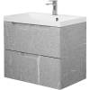 Тумба под раковину Belbagno Vittoria VITTORIA-700-2C-SO-TB-P 70x45x57 Toros Bianco подвесная с двумя выкатными ящиками фото 2
