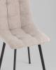 Набор из 4 стульев Stool Group Chilly OS-2011LUM-V seat Lum-31 beige DX4 lumos бежевый, рогожка фото 3