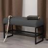 Банкетка Tetchair Charli lux 25180 sharp графит, экокожа, со стеллажом для обуви фото 8