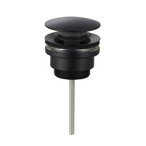 Донный клапан для раковины AQUAme AQM7003MB черный матовый