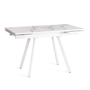 Стол Tetchair Vigo 20623 мрамор светлый/белый 80x75x120