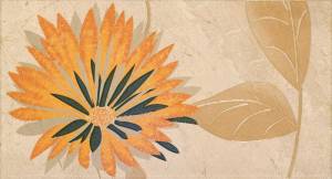Декор Fanal Daino Dec Real Flor 2 crema 32.5x60