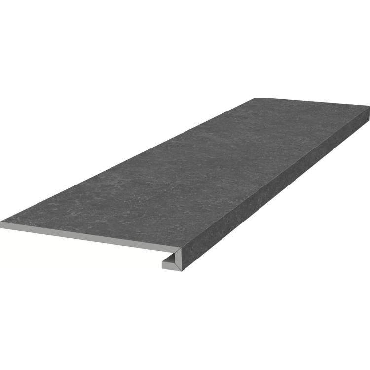 Ступень Kerama Marazzi Касабланка KM6012G0141RGCF Фронтальная Клееная Hp Антрацит Матовый Обрезной 33x119.5