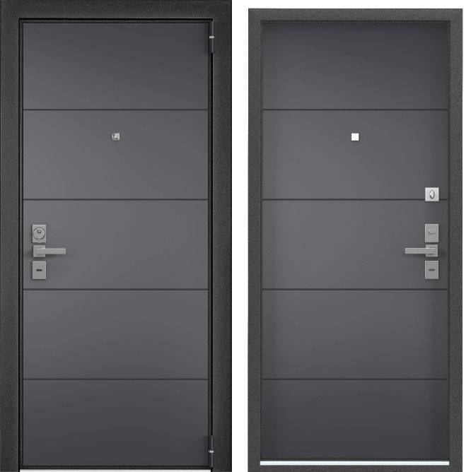 Входная стальная дверь Torex ULTIMATUM NEXT 867911 ПВХ Оскуро/ПВХ Оскуро 2050x880