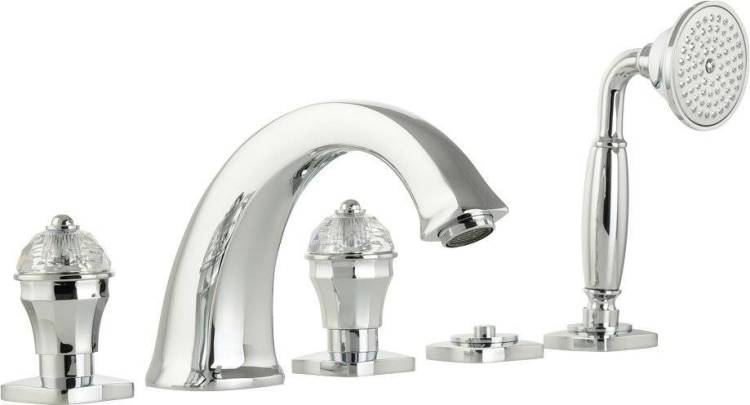 Смеситель на борт ванны Migliore Korona Crystal 27308 хром