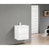 Тумба с раковиной BelBagno Pietra Mini 50 bianco lucido фото 11