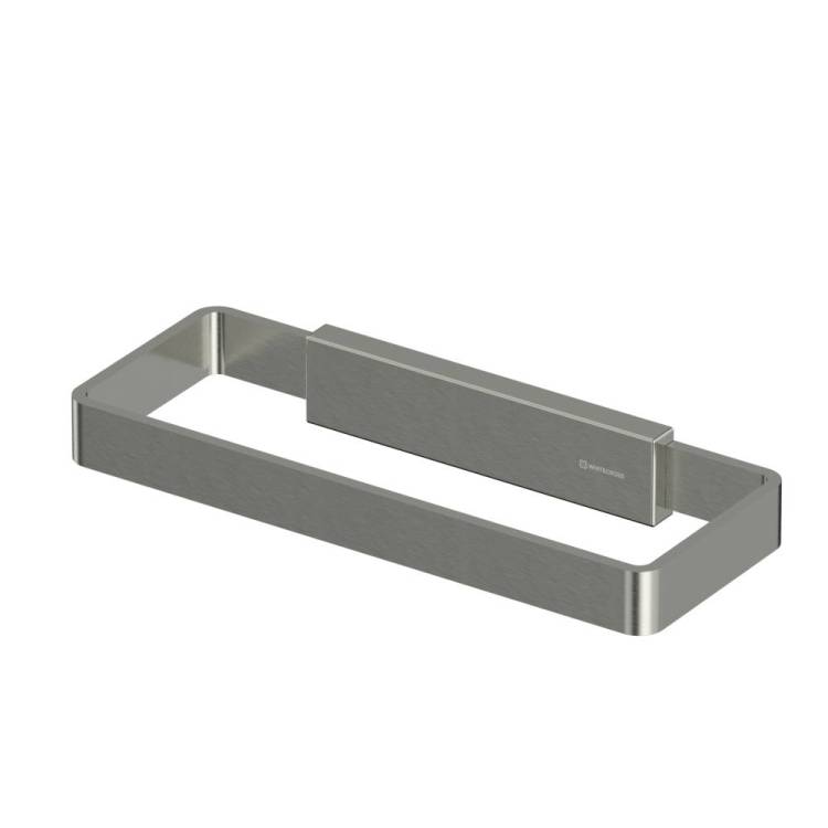 Полотенцедержатель WHITECROSS Cubo CU2458NIB никель брашированный