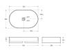 Раковина BelBagno BB1479 38.5x61x12 белая глянцевая фото 6