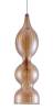 Подвесной светильник Crystal Lux Iris SP1 B Amber фото 3