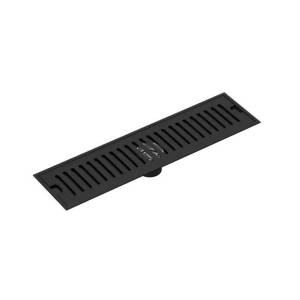 Душевой трап Watersense Eva W00432 черный, 10x40