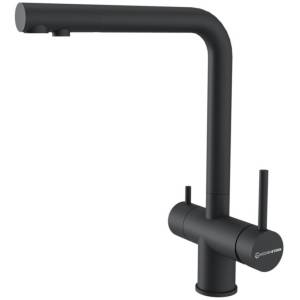 Смеситель для кухни Kuchenstern Fokus-FS 401BL40 черный