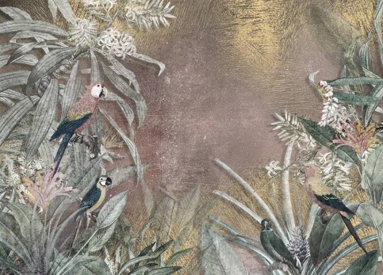 3D Фотообои Artegrafico «Тропический закат» PT-021 песок