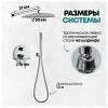 Душевая система Grocenberg GB5099CR-3 без излива, хром фото 9