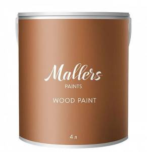 Краска для деревянных поверхностей Mallers Wood Paint база С 4 л