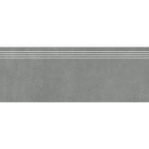 Ступень Kerama Marazzi Про Догана DD841390R/GR Серый Темный Матовый Обрезной 30x80