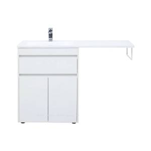 Тумба с раковиной Aquanet Токио 68 1 ящик, 2 двери