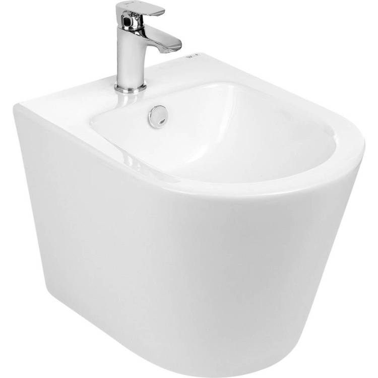 Биде подвесное Weltwasser Salzbach 10000003768 WW SK 005 GL-WT белое глянцевое