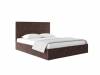 Кровать НК-Мебель Соната 72305119 1400х2000 велюр шоколад