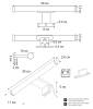 Подсветка для зеркал Arte Lamp Orizzone A2935AP-1BK фото 2