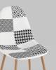 Стул Stool Group Валенсия SN OS-001P-V patchwork bw DUAL пэчворк черно-белый фото 8