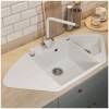 Мойка кухонная Uperwood Quartz UPD-06 3910202120 белая, 100.6x51 фото 2