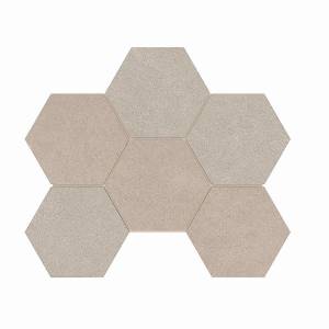 Мозаика Estima Luna 37108 Mosaic/LN01_NS/TE02_NS/25x28,5/Hexagon Beige 25x28.5