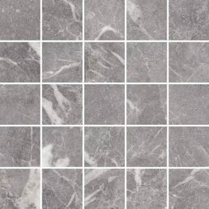 Мозаика Kerranova Marble Trend K-1006/LR/m14 Silver River 30.7x30.7