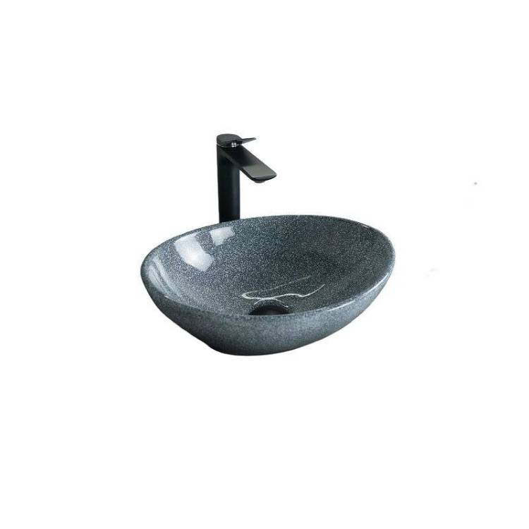 Раковина Gid Lago 54430 Mnc331 40 см, под камень, глянцевая